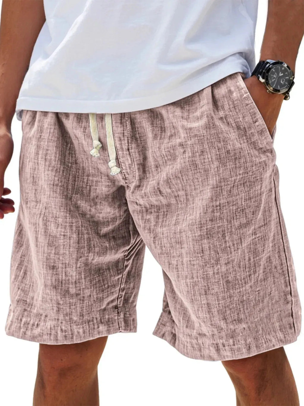 Men Can't Get Enough of These Cozy Linen Shorts