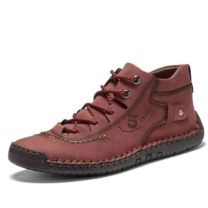 Men's Two Wear Retro Outdoor Casual High-top Boots Casual Sneakers