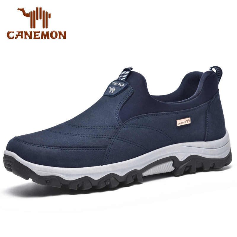 Men's comfortable waterproof orthopedic casual walking shoes-relieve foot pain