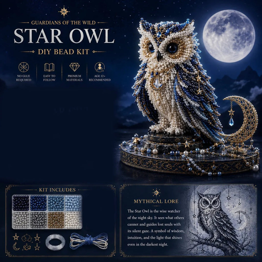 🔥🎁3D Animal Guardian DIY Bead Kit Collection