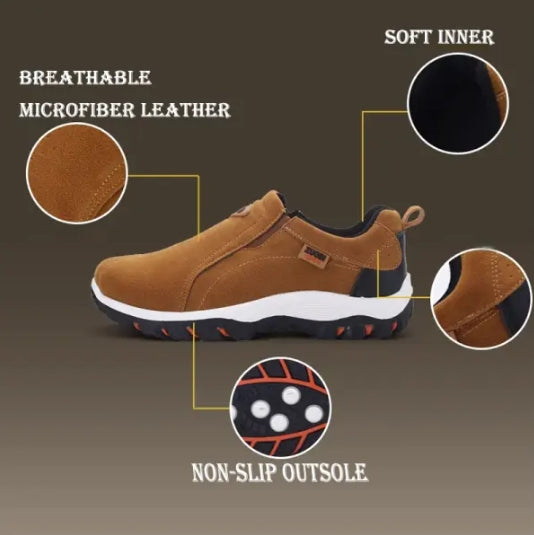 Men's Non-Slip Breathable Outdoor Hiking Sneakers