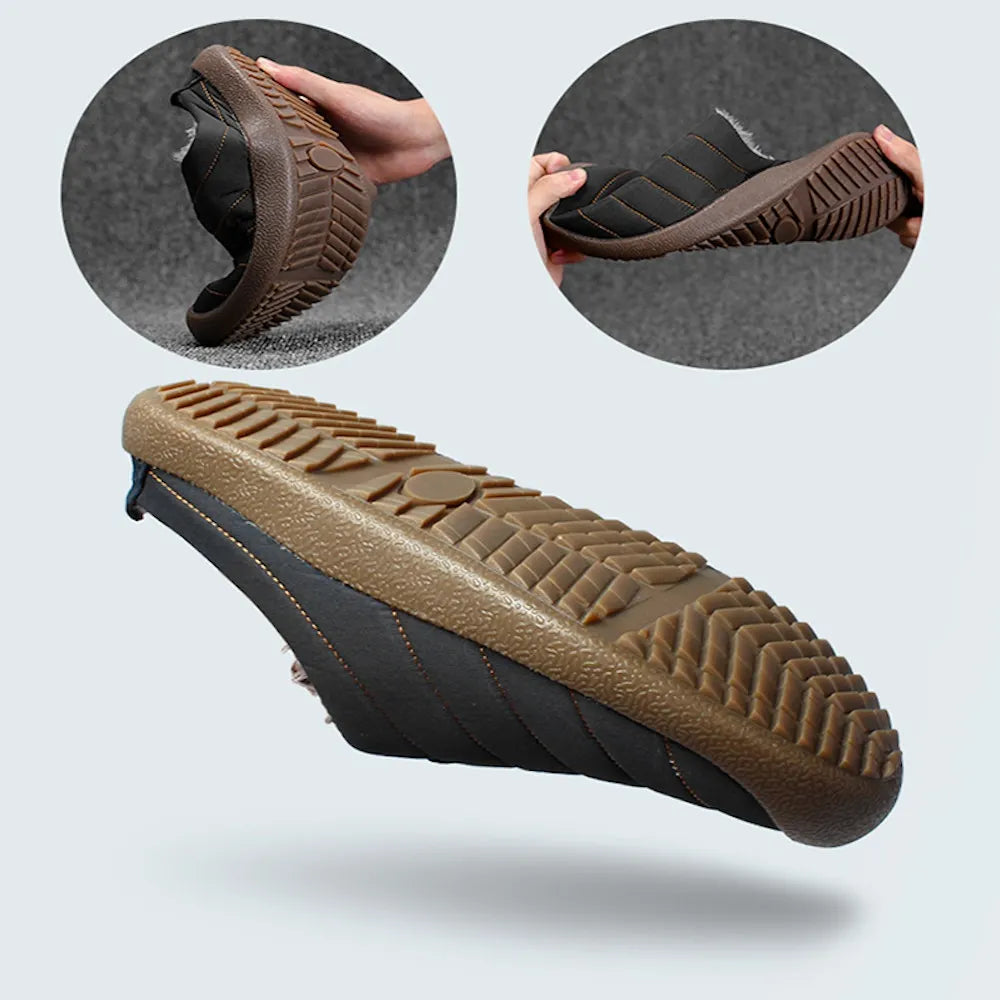 2022 Waterproof built-in plush cotton shoes