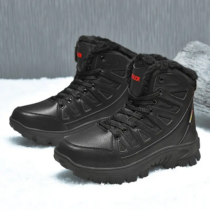 Men Military Combat Boots Waterproof Non-Slip Hiking Boots Anti-Puncture Work Boots