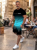 Men's Gradient Fitness Two-Piece Set