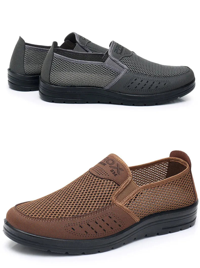 Easy Slip-On Mesh Casual Shoes