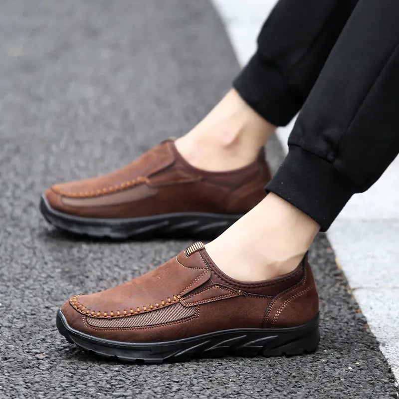 Business casual men's shoes