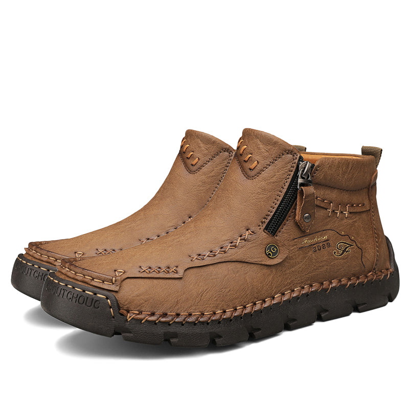 Men's Casual Handmade Leather Boots