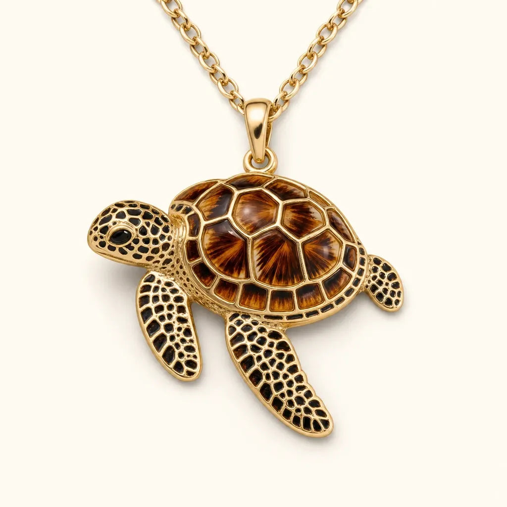 Beach Themed Marine Animal Pendant Bracelets Colorful Enamel Thin Chain Multi-Design Ocean Bracelets Daily Wear