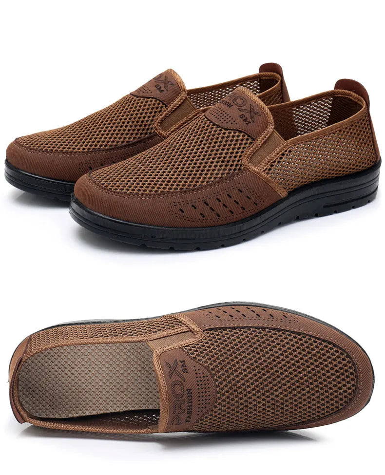 Easy Slip-On Mesh Casual Shoes