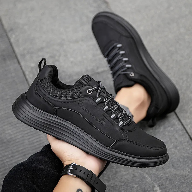 MEN'S LIGHTWEIGHT CANVAS SOFT-SOLED CASUAL SHOES