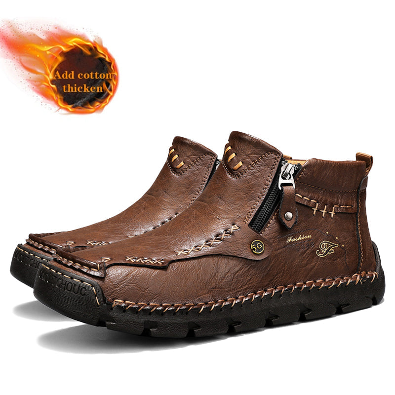 Men's Casual Handmade Leather Boots