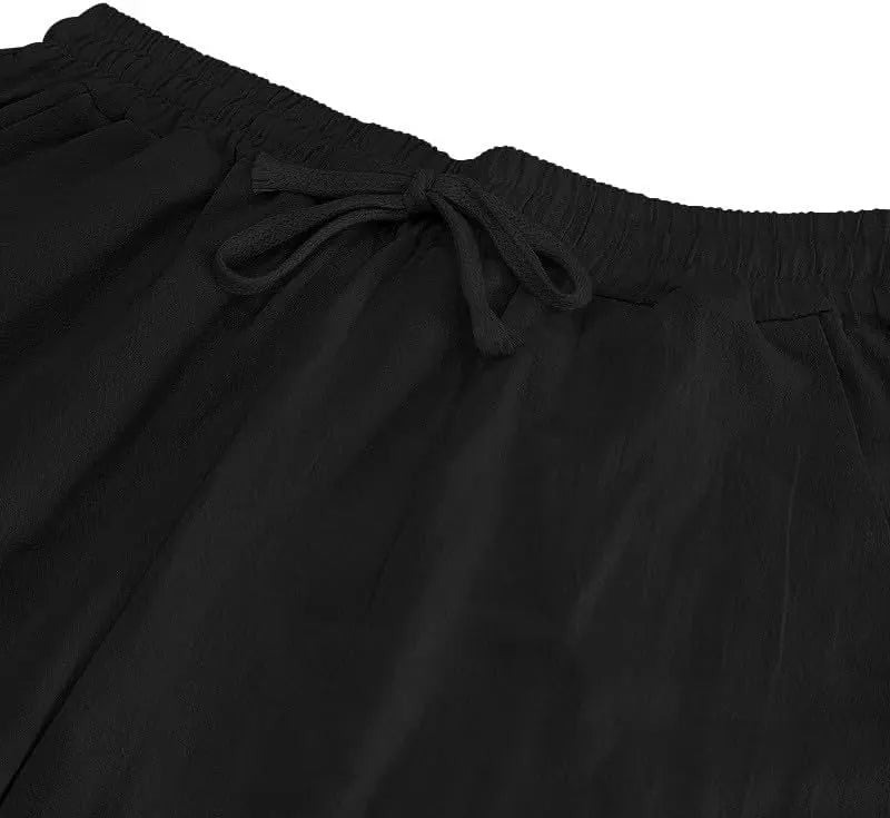 Lightweight Linen Wide-Leg Pants