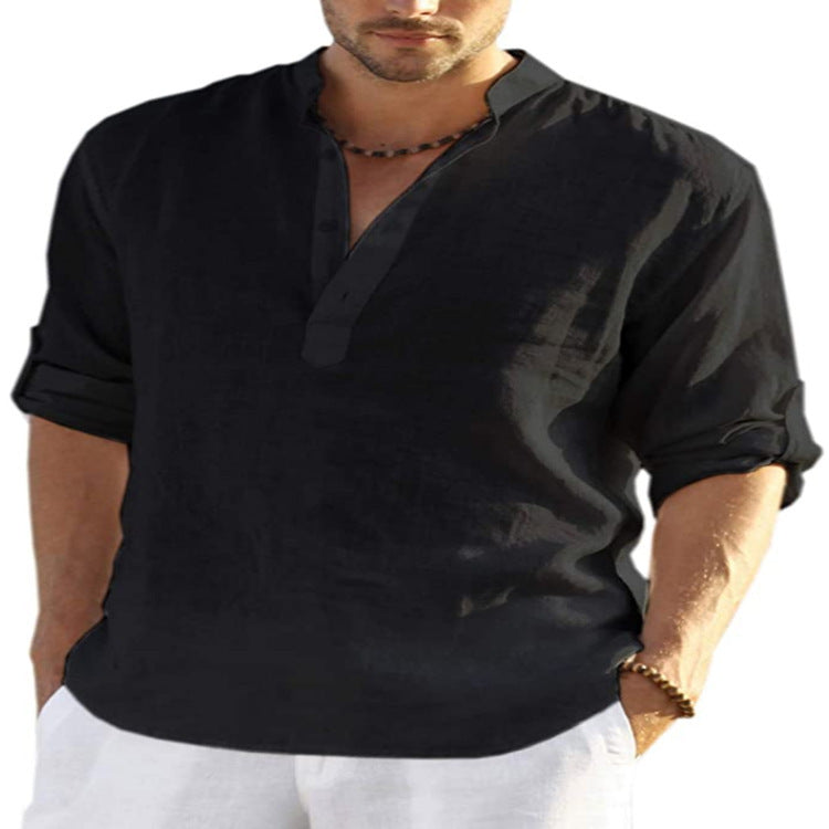 men's casual loose shirt