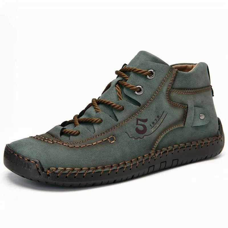 Men's Two Wear Retro Outdoor Casual High-top Boots Casual Sneakers