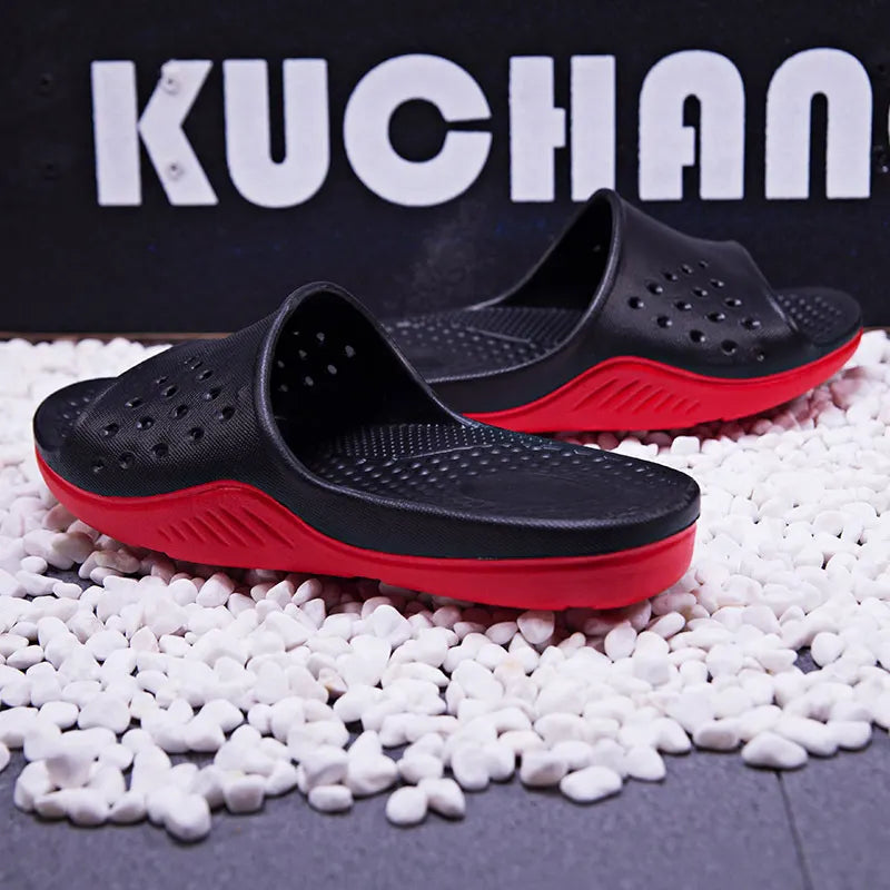 MEN'S COMFORTABLE AND WATERPROOF SPORTS SLIPPERS