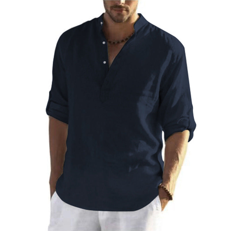 men's casual loose shirt