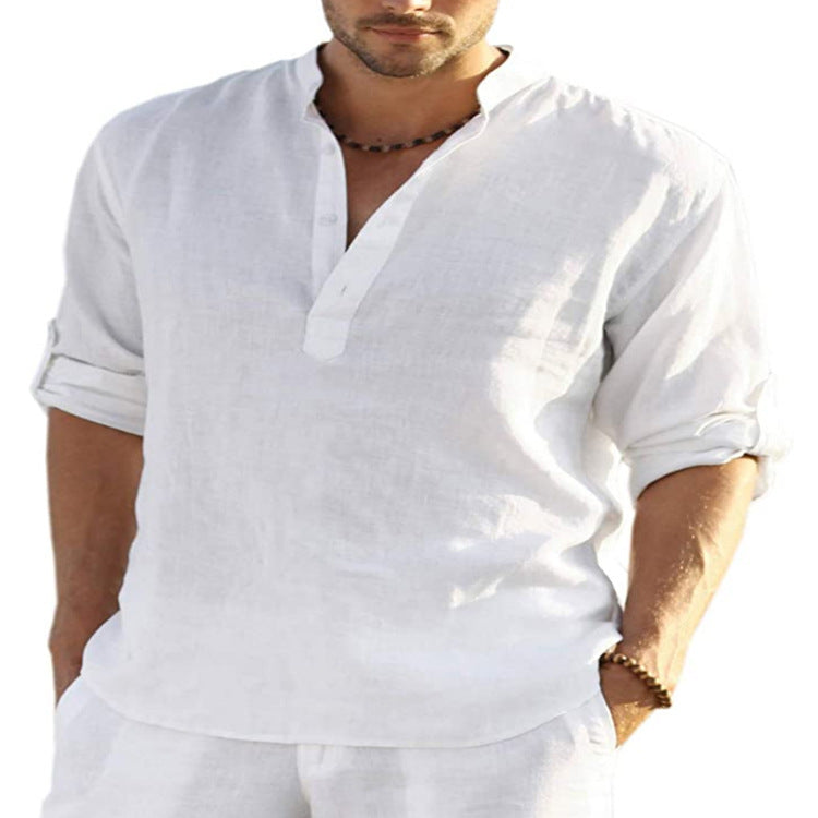 men's casual loose shirt