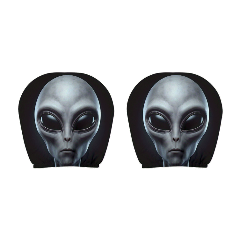Spooky Ghost Face Headrest Covers